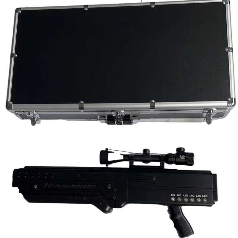  抱由镇手持便携式枪型低空防御反制六通道A型