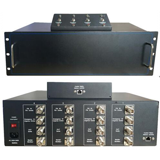  抱由镇FM应急广播插播控制器